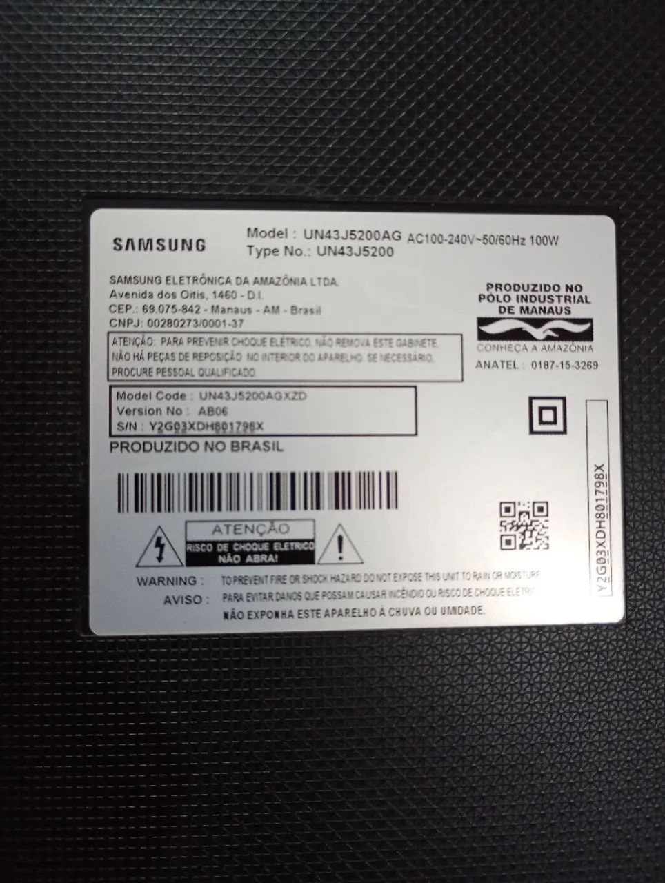 Tv Samsung smart 43 PP com avaria  - Foto 3