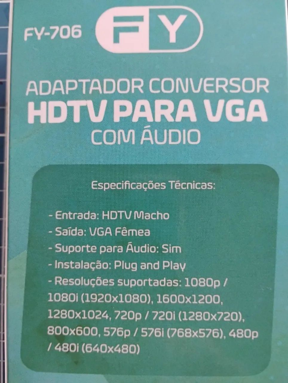 Adaptador HDMI para VGA - Foto 3