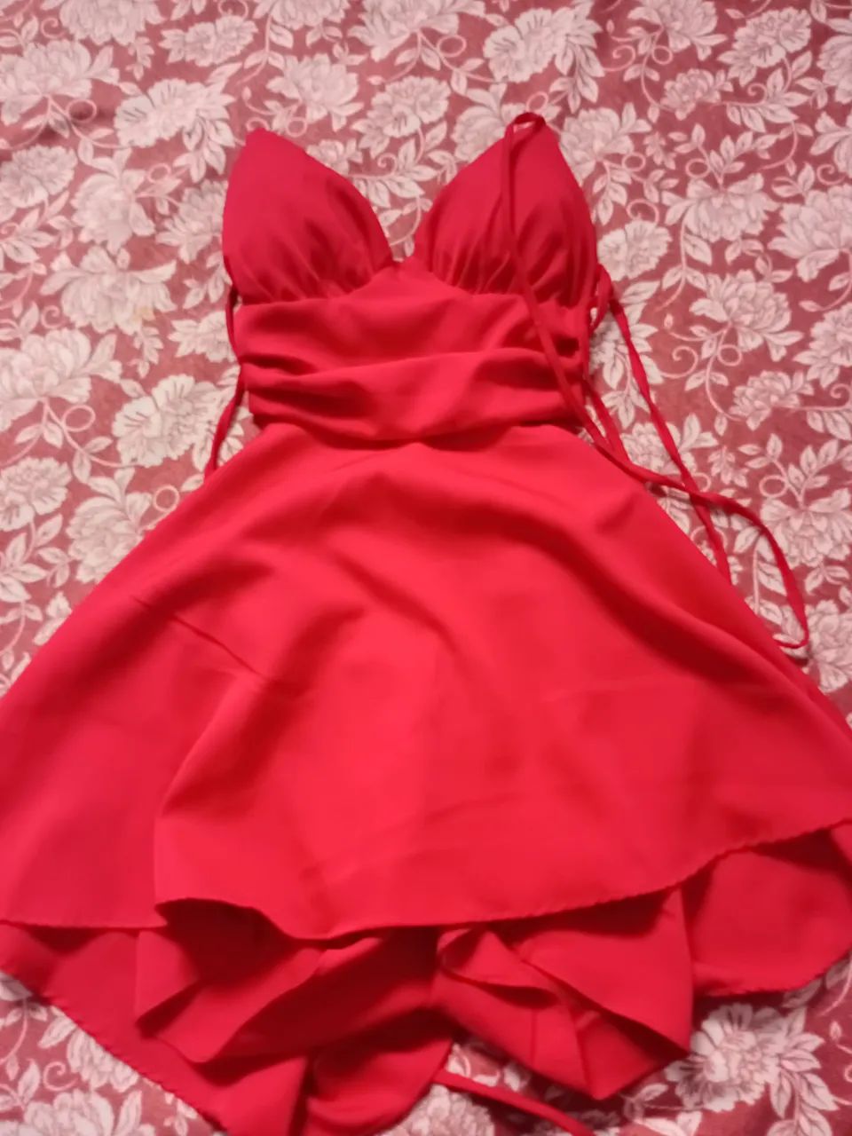 Vestido macaquinha vermelho - Foto 2