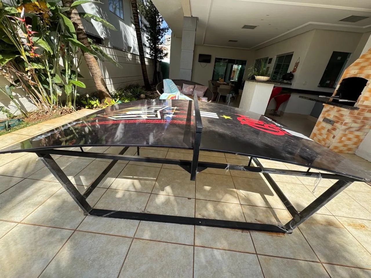 Vende mesa futmesa semi-nova Pouquíssimo uso - Foto 2