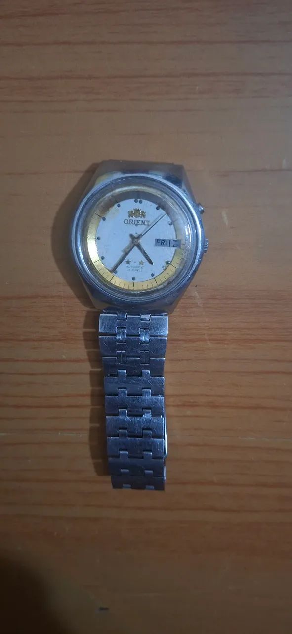 ORIENT 3 ESTRELAS ? CLÁSSICO VINTAGE JAPONÊS - Foto 4