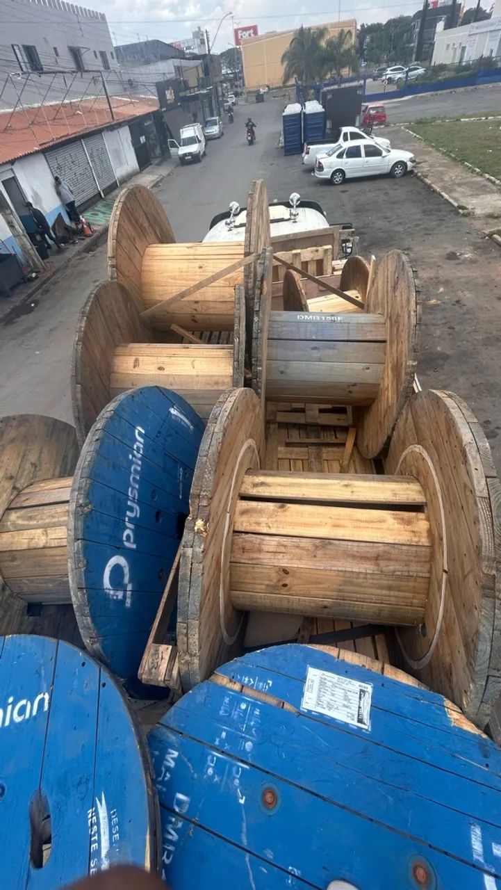 Bobinas de madeiras ou carretéis  - Foto 5