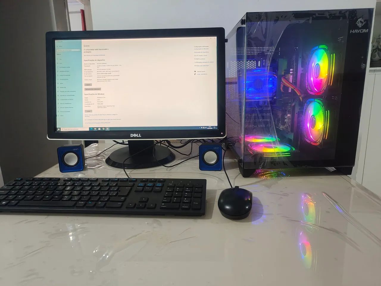 Computador completo core i7 8700 32gb ddr4 ssd 1tera + monitor full hd dell - Foto 3