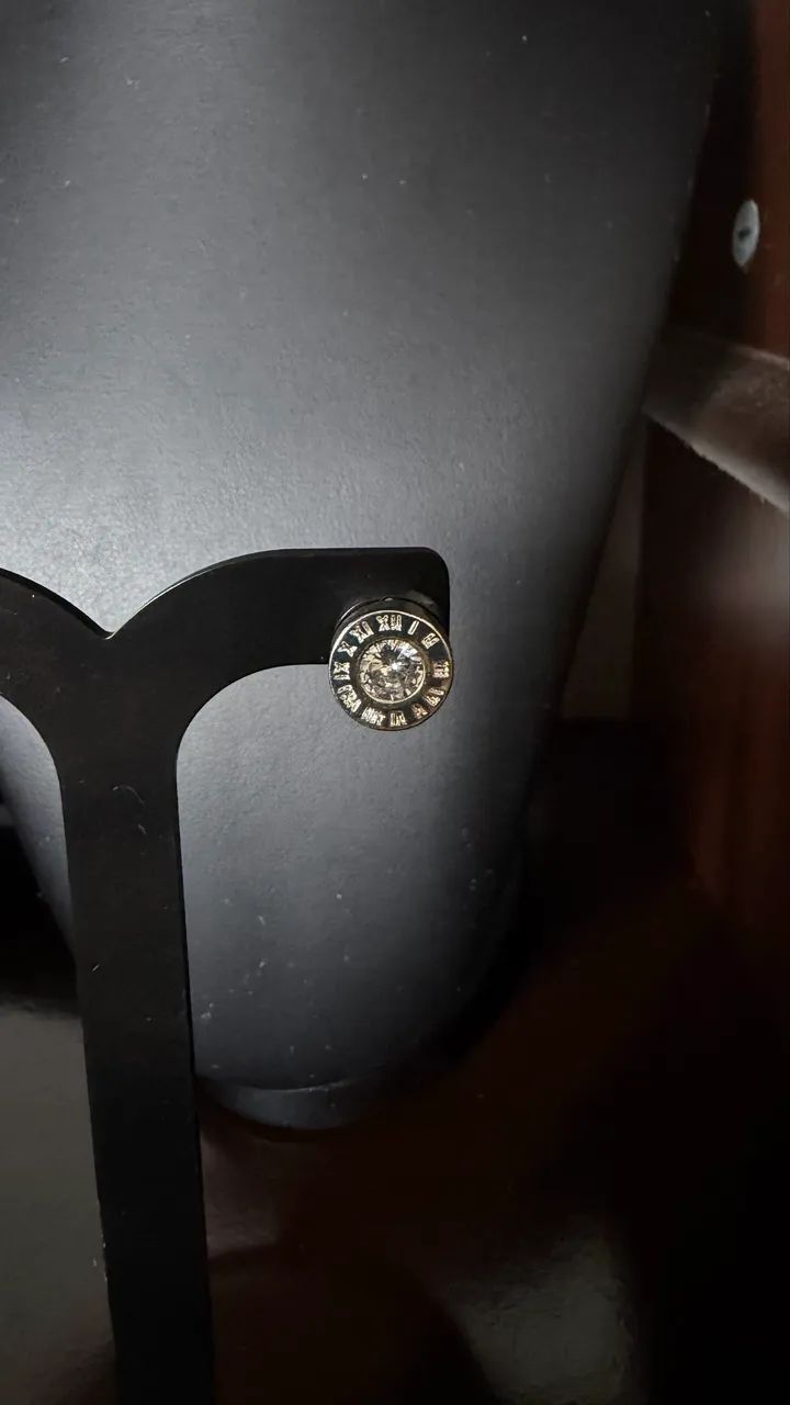 Brinco Romano Zircônia Prata 925 - Foto 2