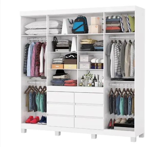 Guarda Roupa Sevilha Branco - Foto 2