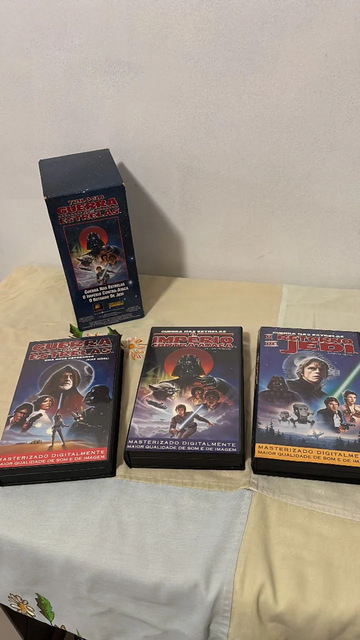 Box VHS Star Wars - Trilogia Original - Completo - Edição Masterizada - Foto 3
