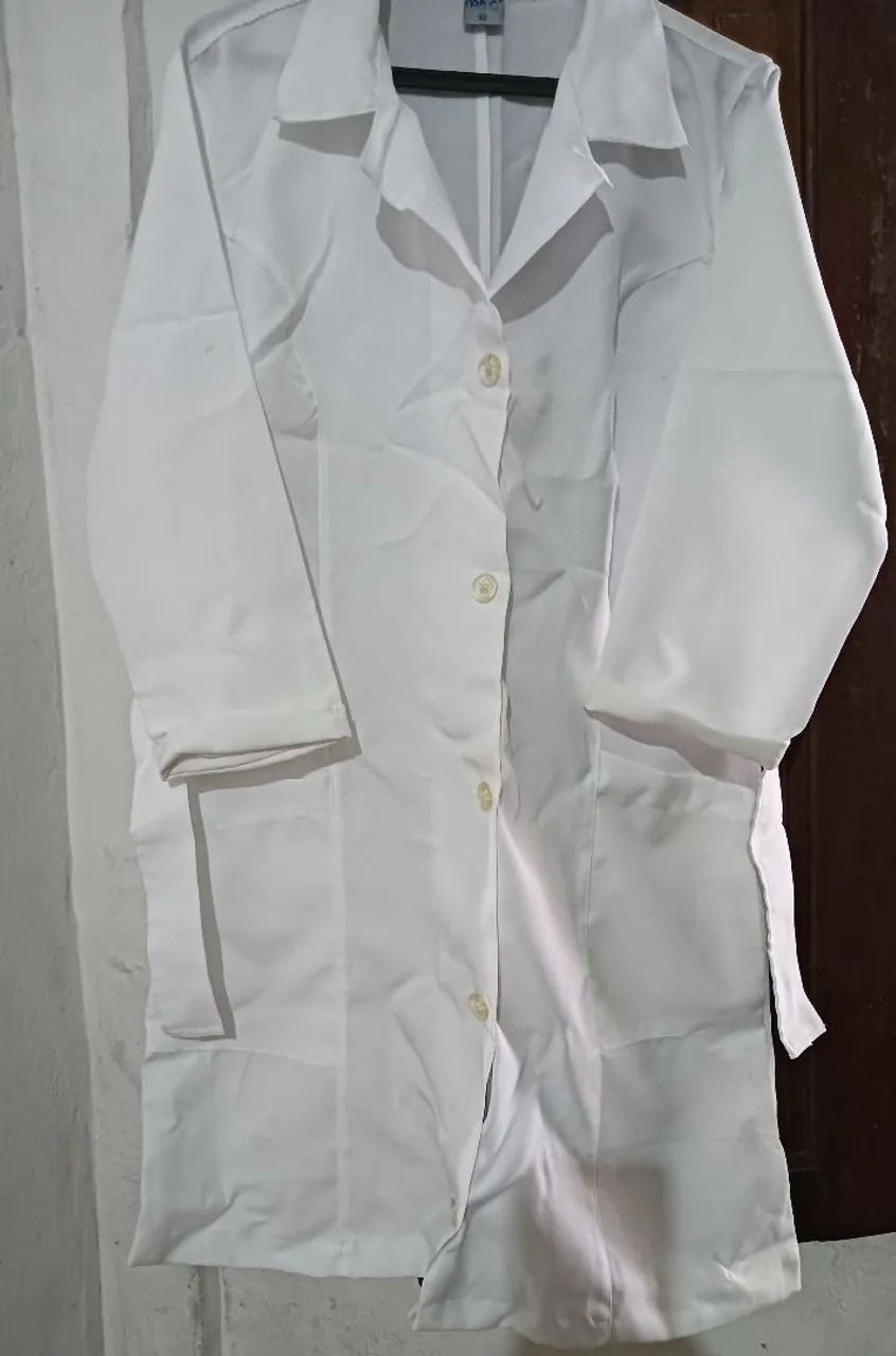 jaleco branco 
