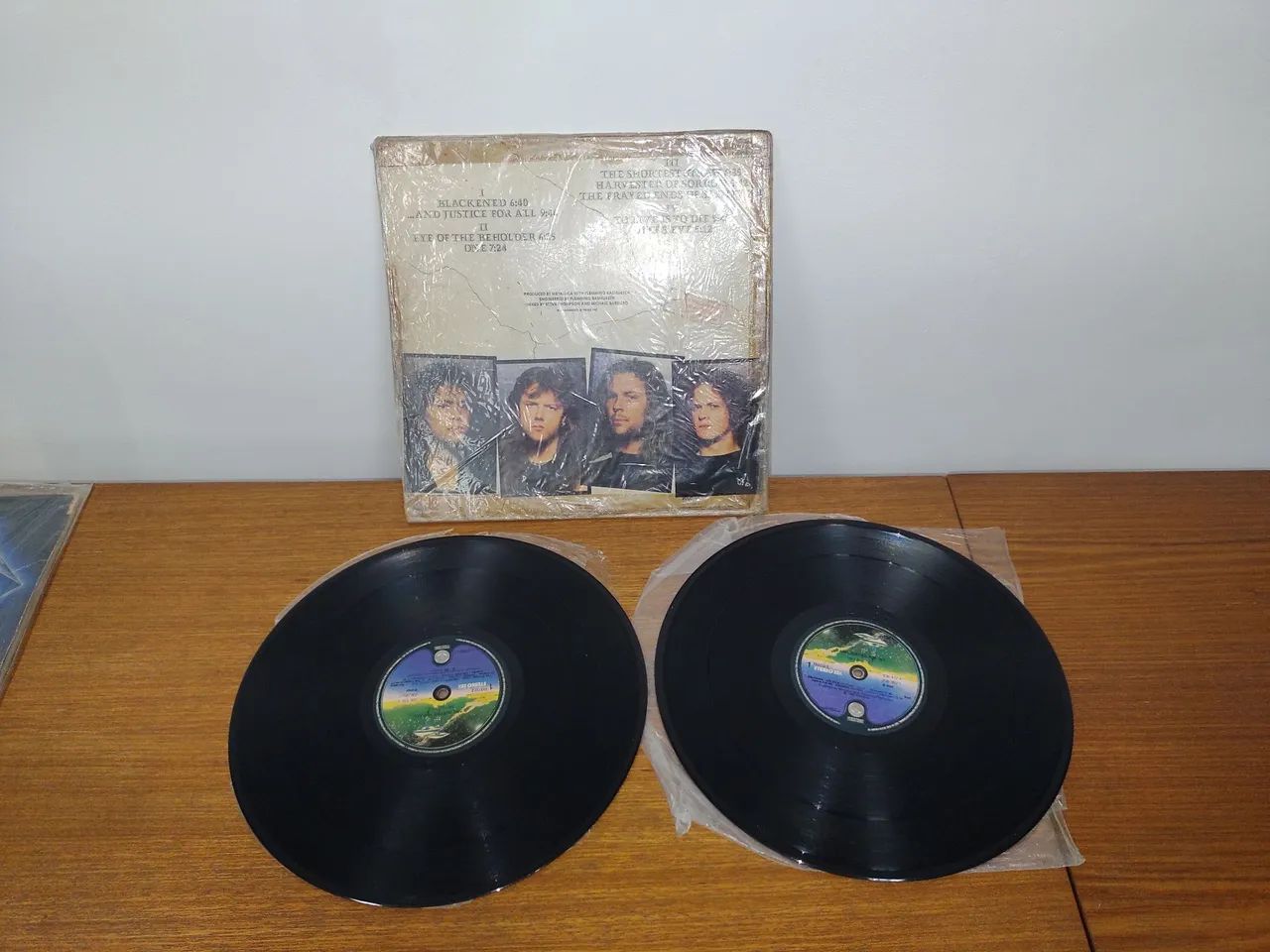 Justice for All Metálica LP Disco de vinil, original. - Foto 2