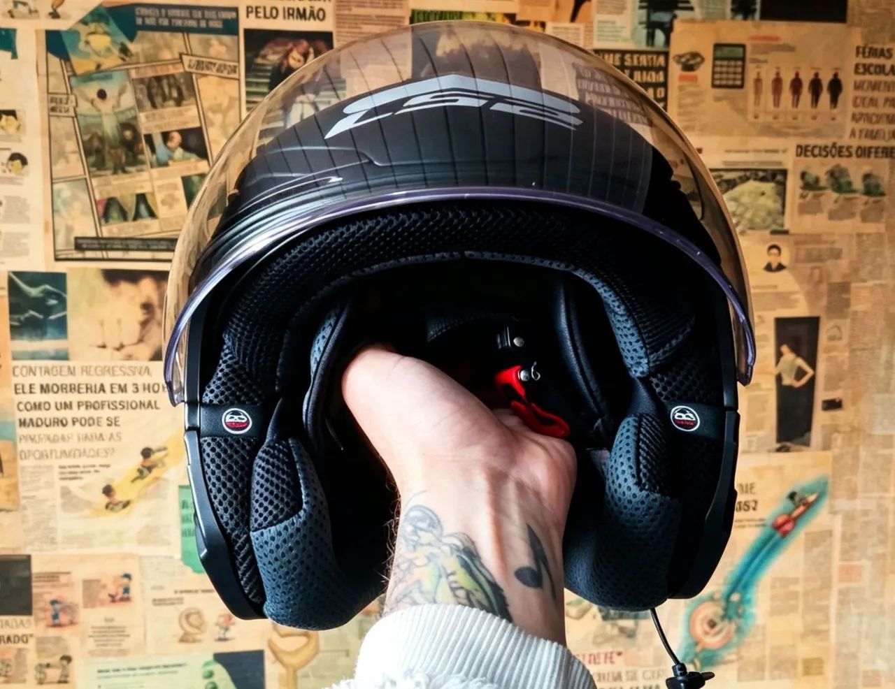 Capacete LS2 Bishop / 56 - Foto 2