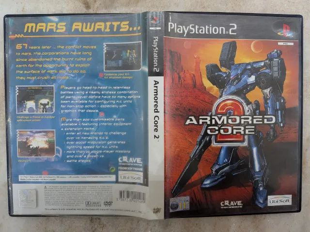 Armored Core 2 PS2 Jogo Completo Original - Foto 3