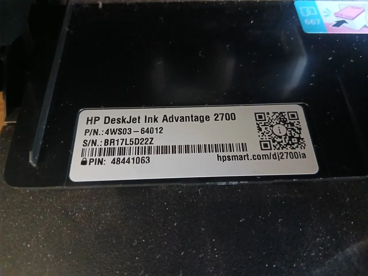 Impressora Hp deskjet ink advantage 2700 multifuncional  - Foto 5