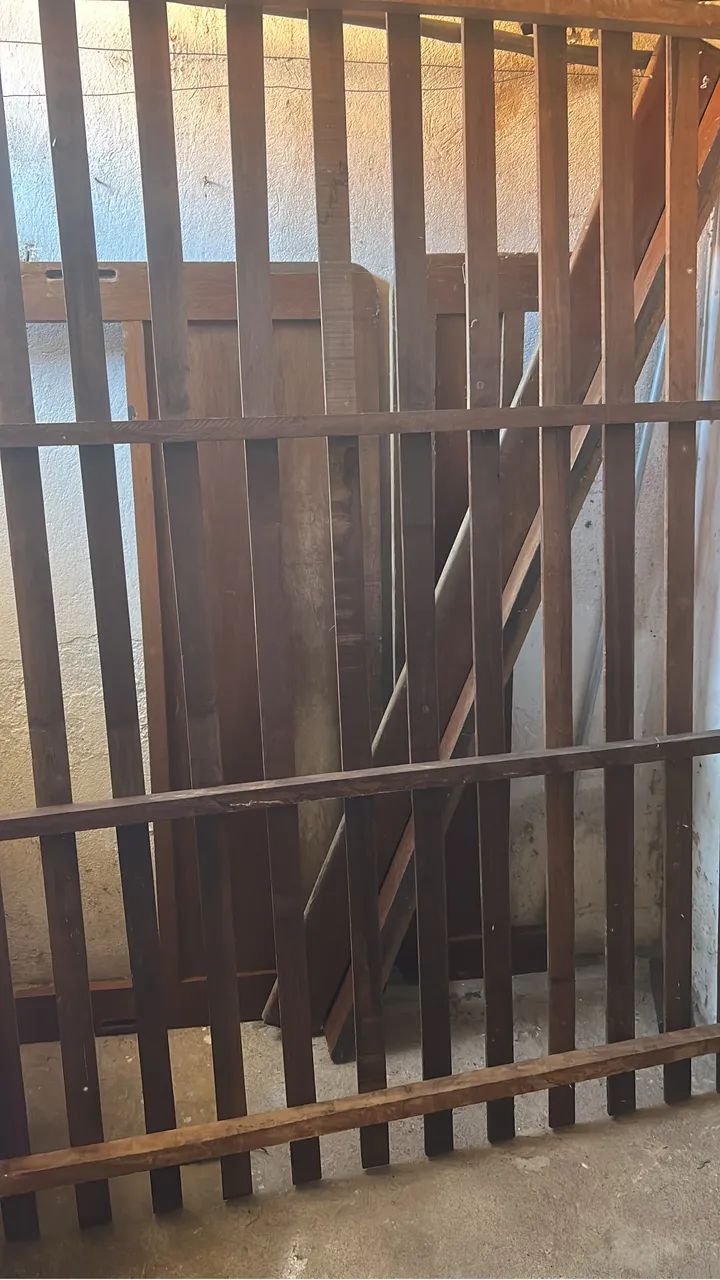 Cama de casal de madeira  - Foto 2