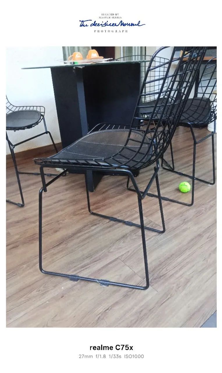 6 cadeiras Bertoia lindas 
