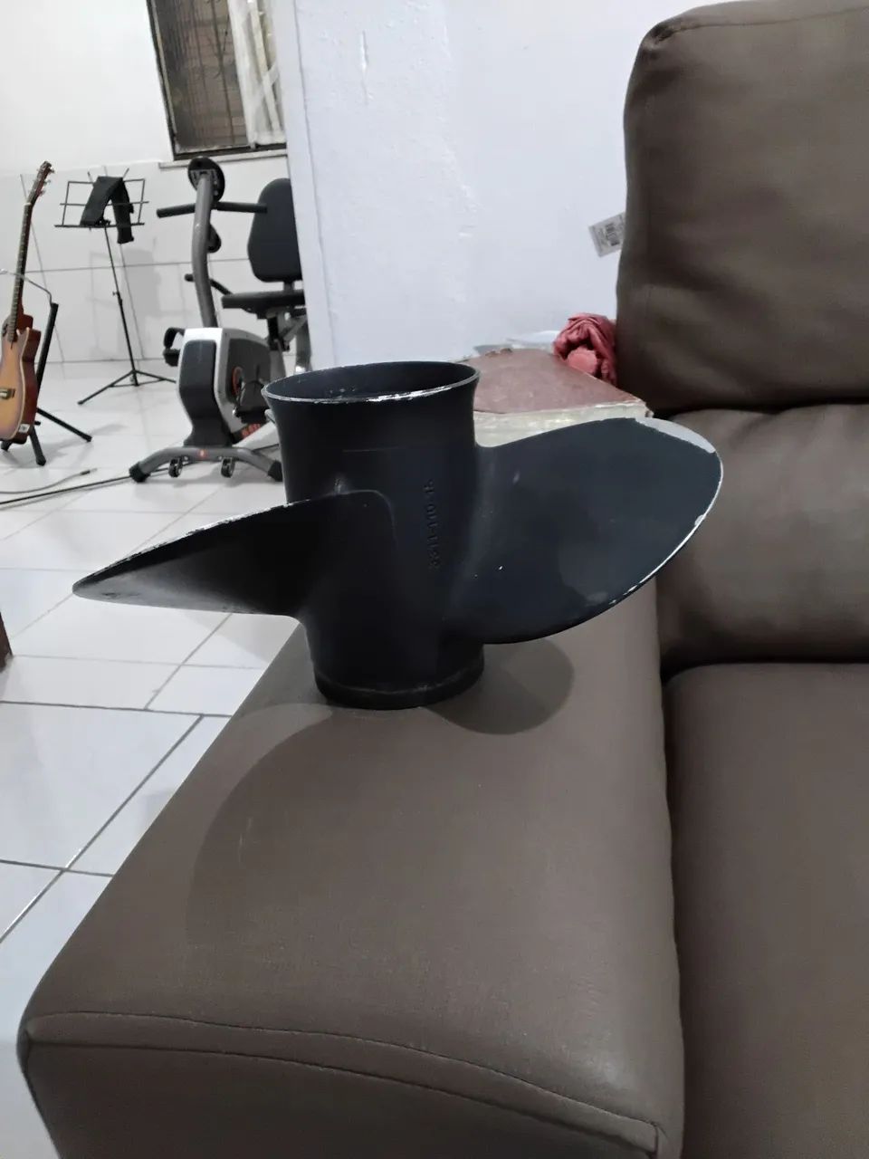 Helice A capa de transporte para motores de popa yamaha 40 hp - Foto 3