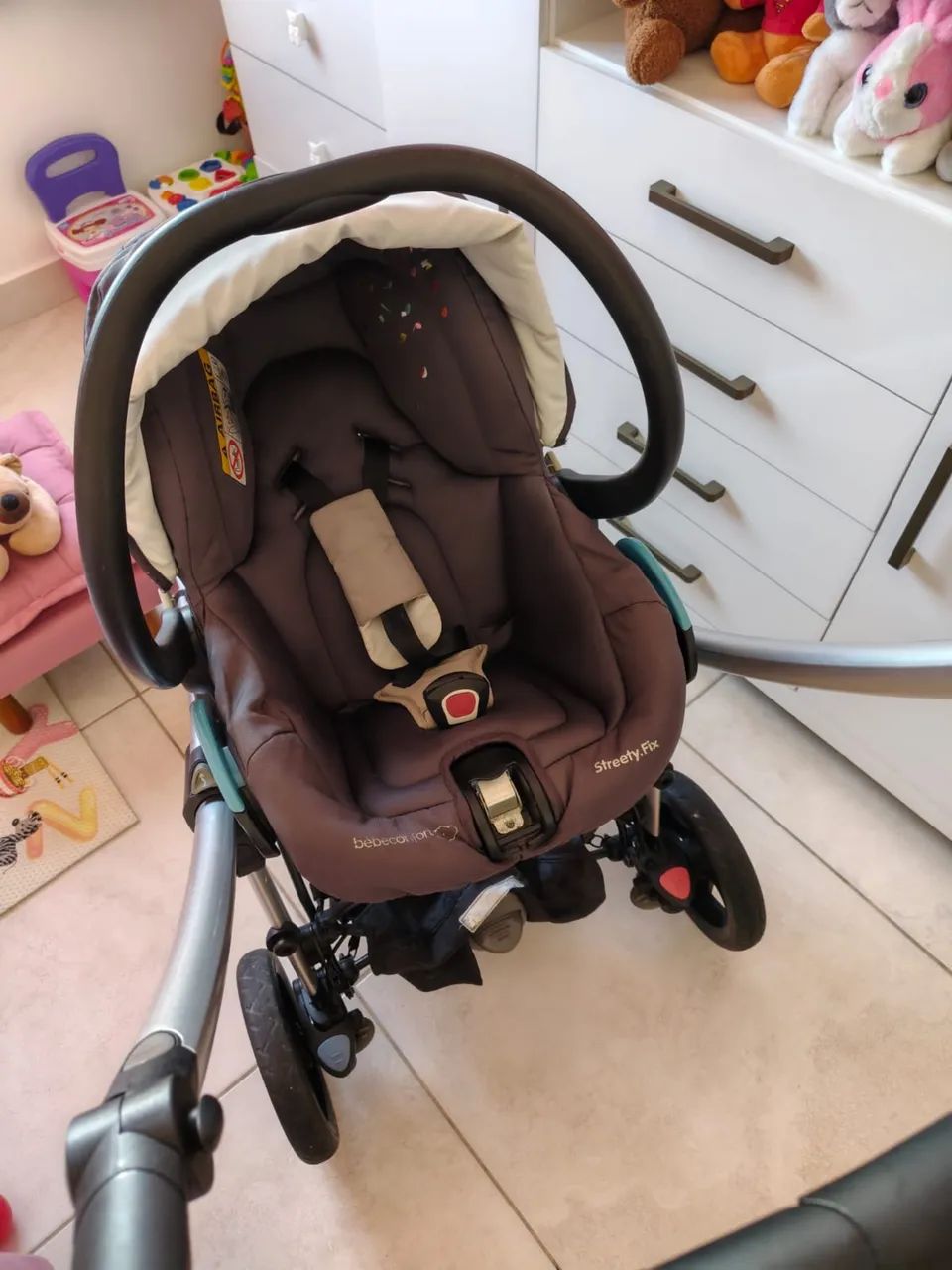 Carrinho bebê Conforto 3 em 1 