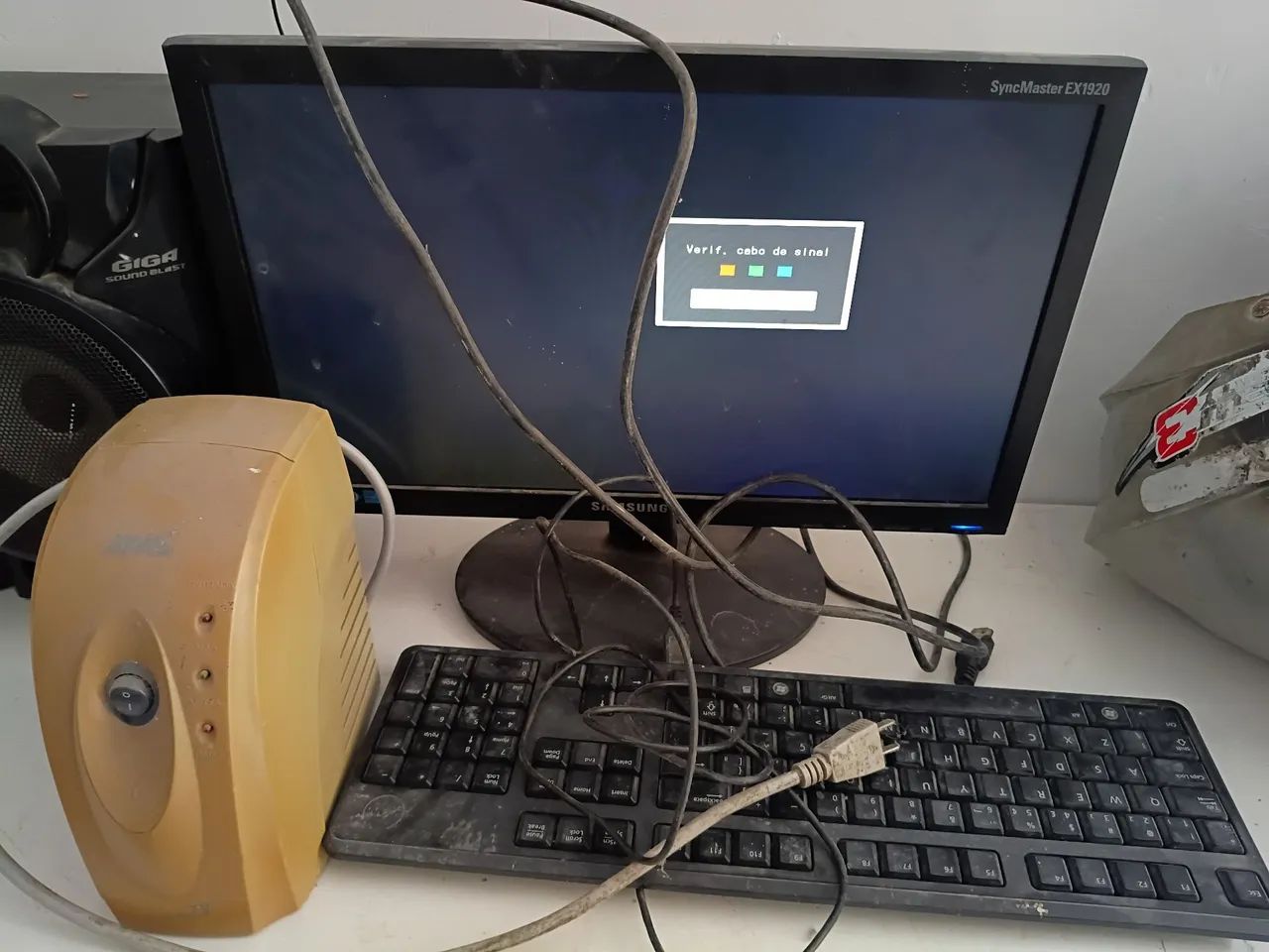 Tela de computador+ teclado  - Foto 2