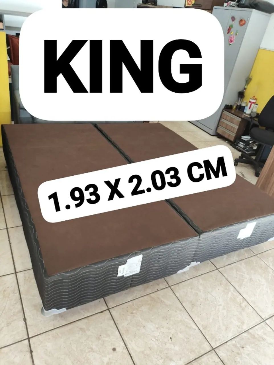 CAMA KING SIZE, NOVA - Foto 3