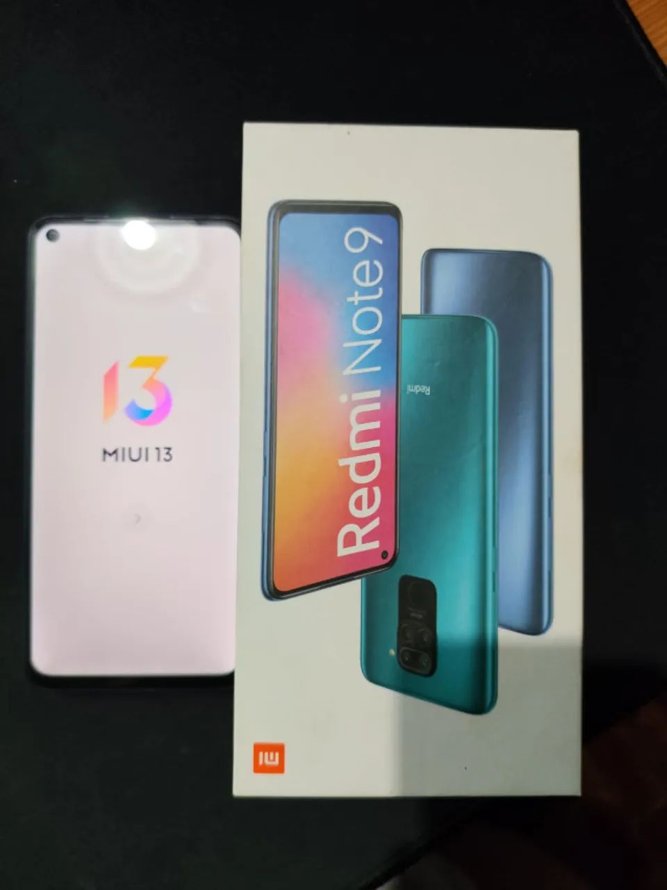 Celular semi novo Redmi Note 9 128gb Azul - Foto 2