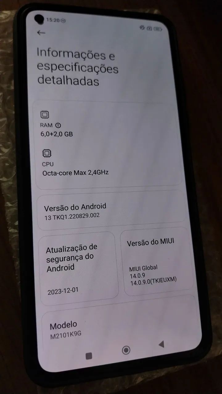 Celular xiaomi MI 11 Lite 5G - Foto 2