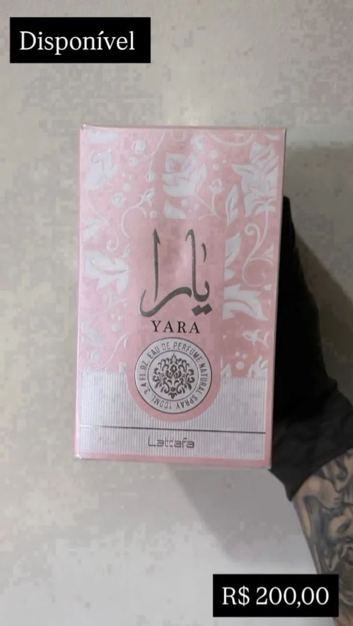 Yara ROSA LATAFFA - Perfume Original lacrado!