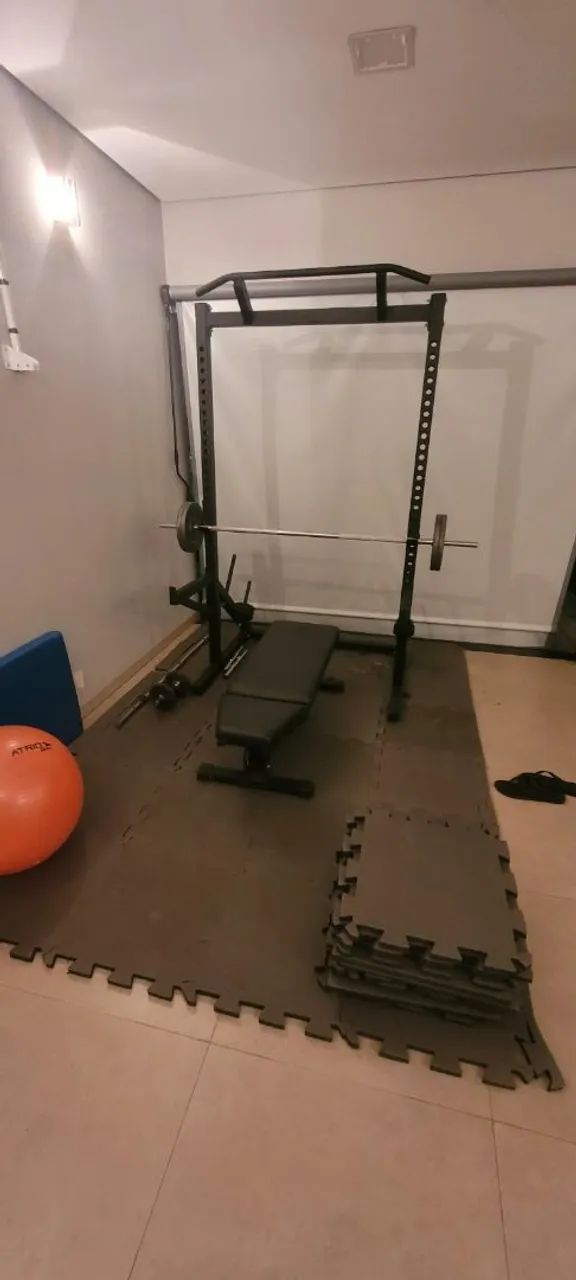 Power rack + banco reclináveis + anilhas  - Foto 2