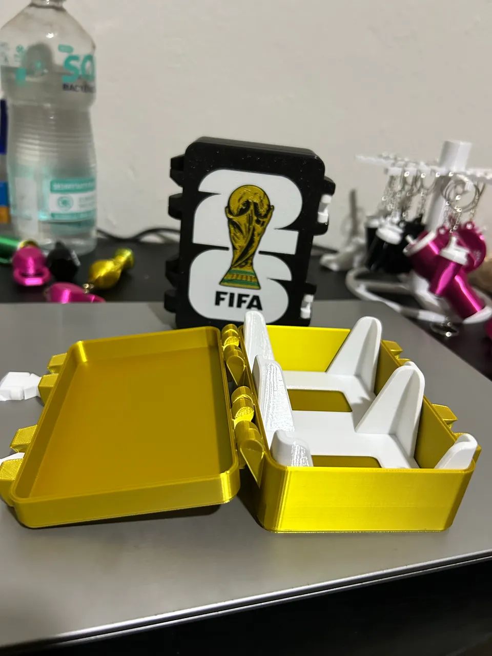 Caixa figurinha da copa - Foto 3