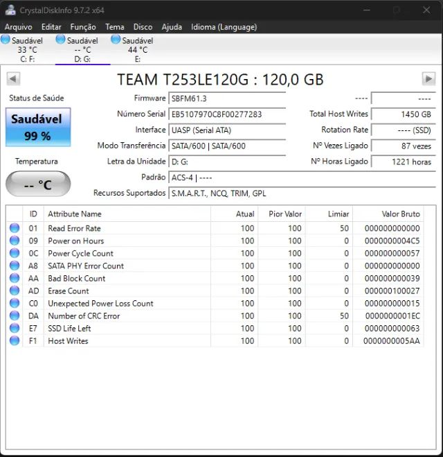 ssd teamgroup evo 120Gb - Foto 2