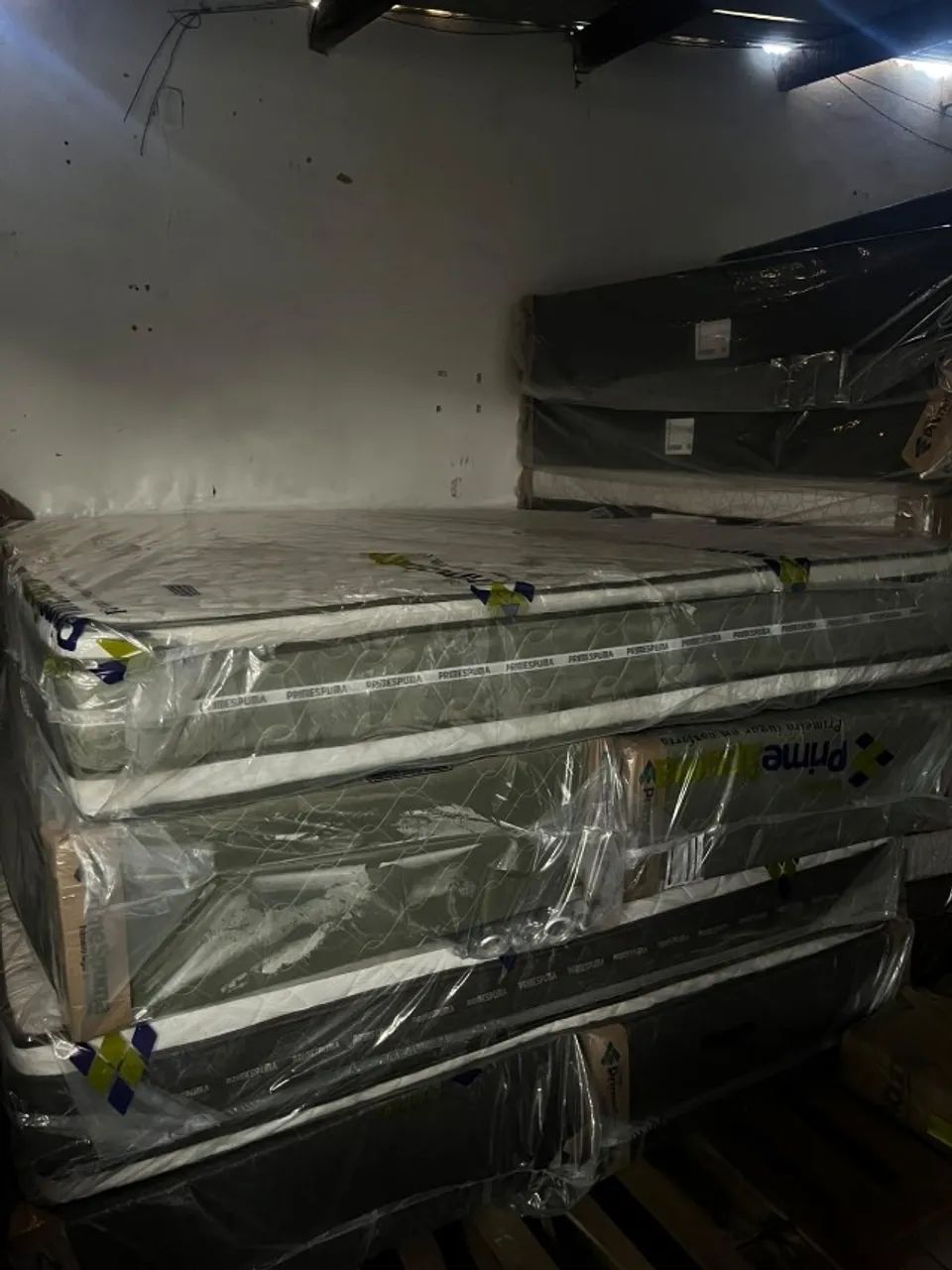 Cama Box Conjunto D-45 Max Queen e King Novo - Foto 3
