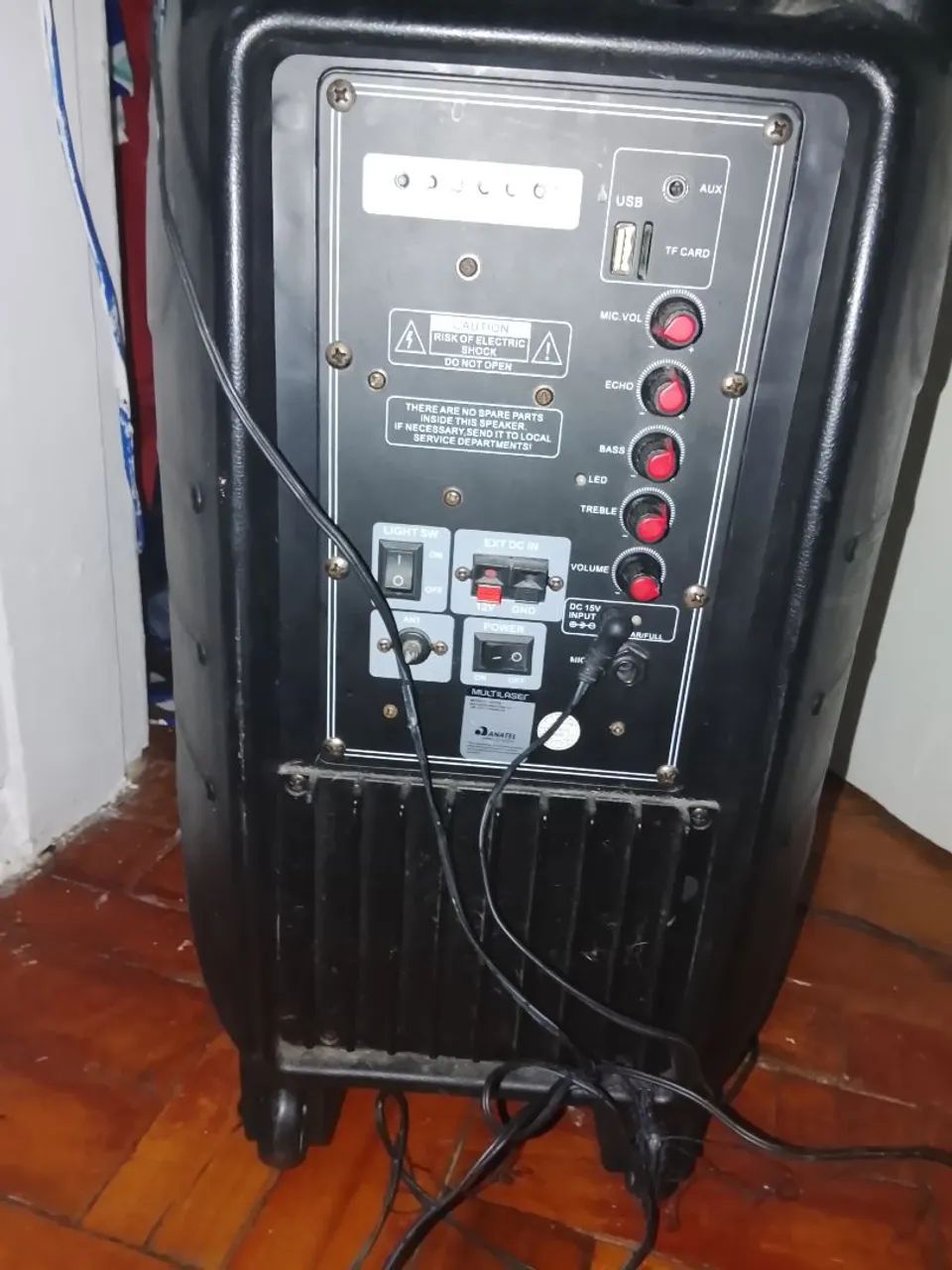 Caixa de Som Amplificada Multilaser SP219 - 12? / 150W RMS