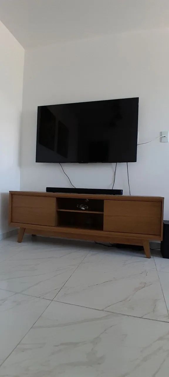 Rack amadeirado semi novo.  - Foto 3