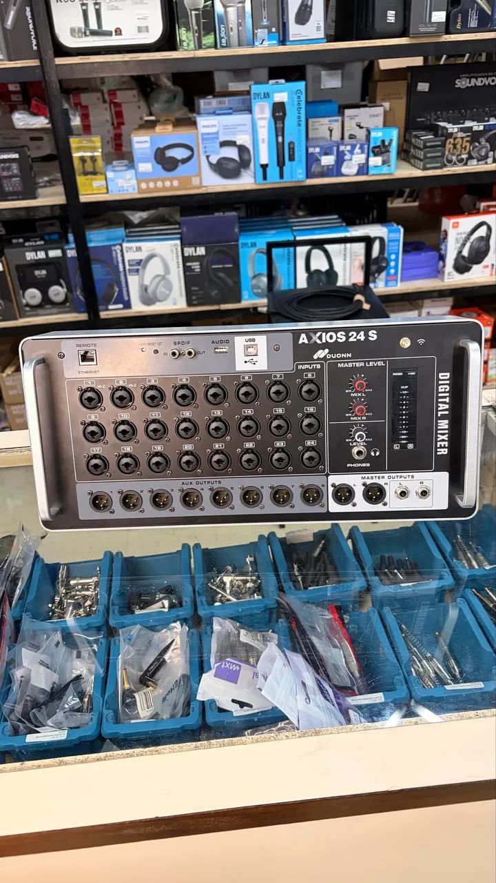 Mesa de Som Digital Axios 24S - Nova | Pronta Entrega - Foto 4