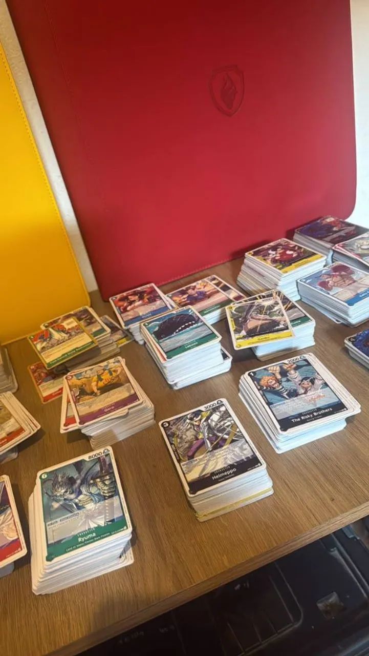Bulk Cartas One Piece 7300 cartas  - Foto 2