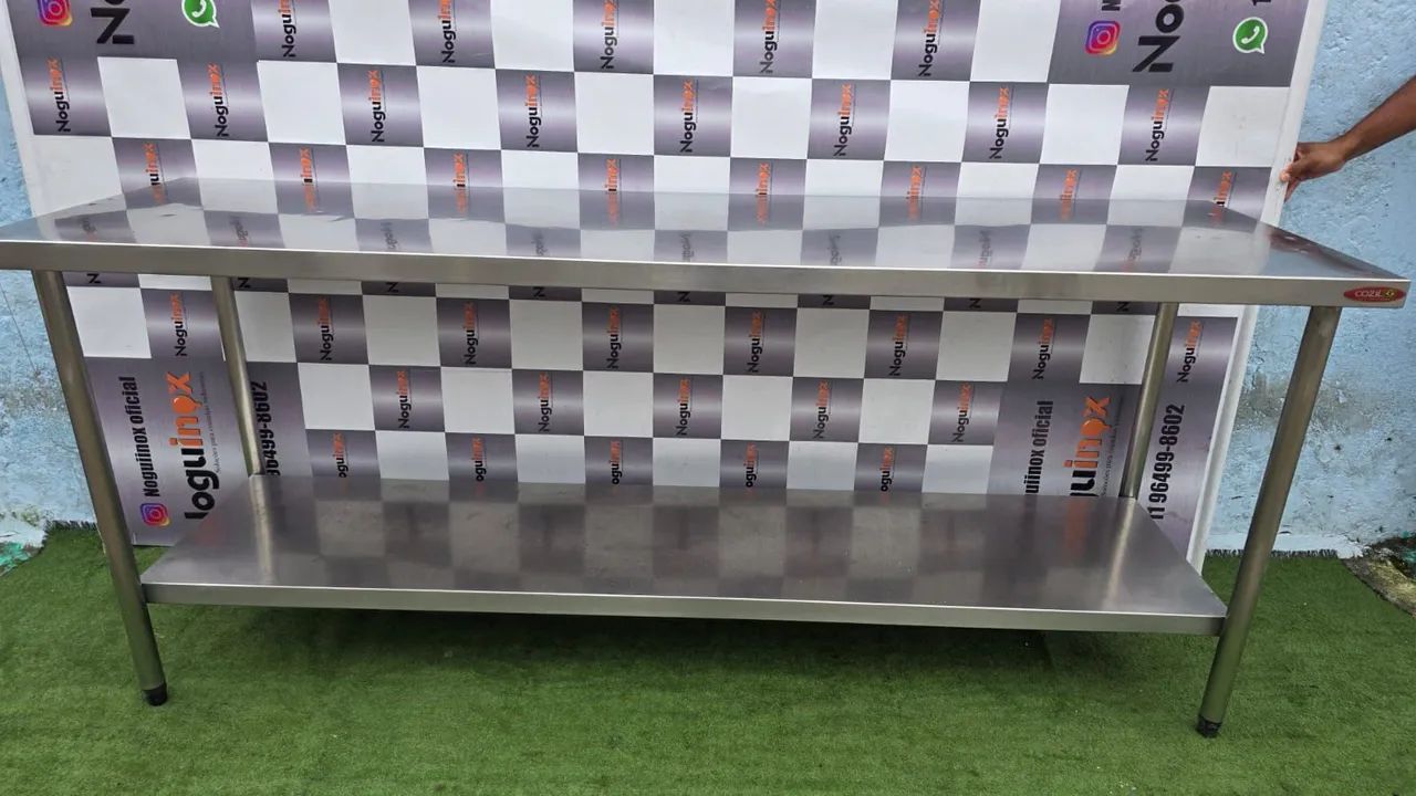 Mesa industrial inox 304 - Foto 4