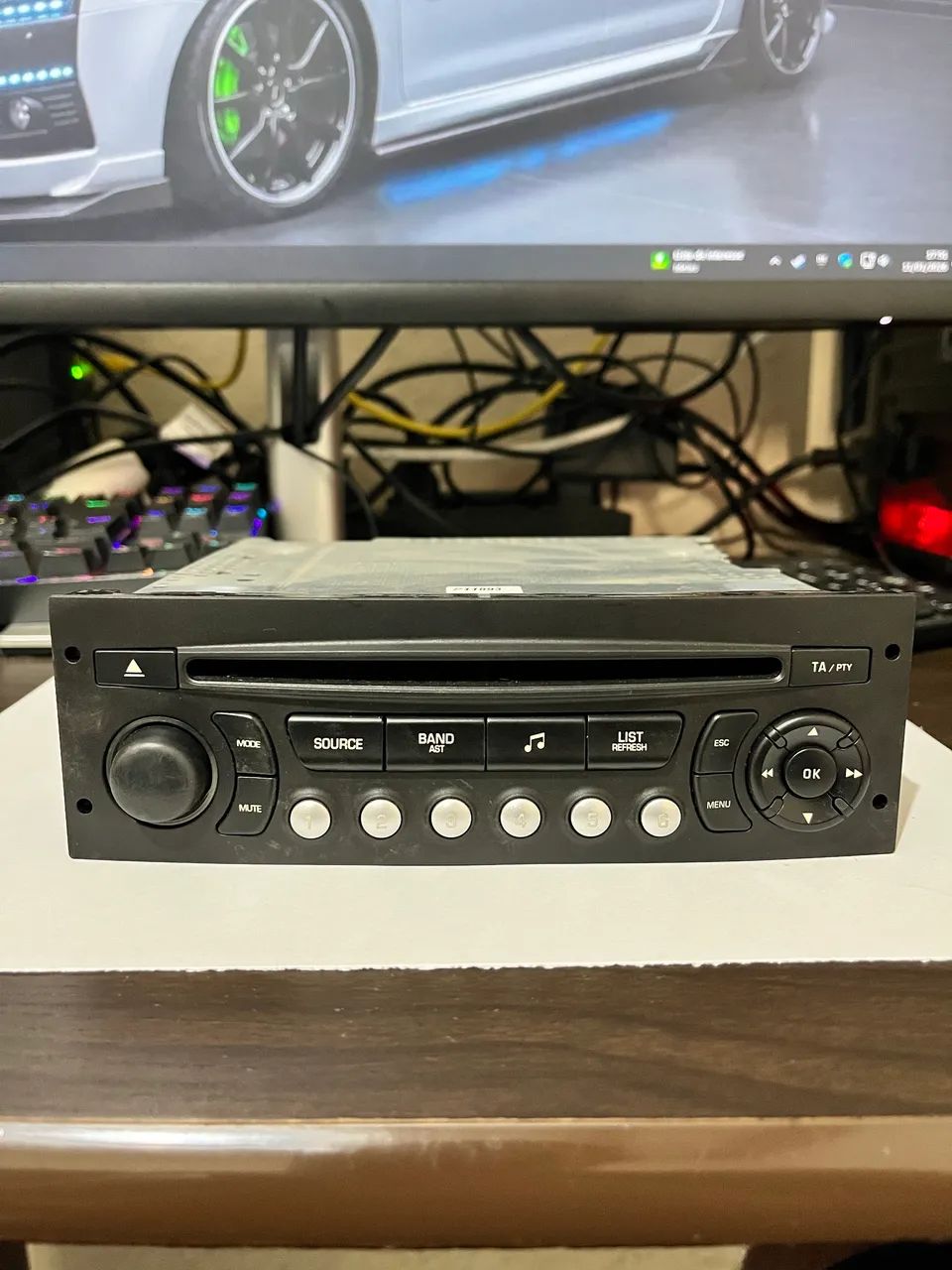 Rádio Original Citroën/Peugeot RD4 - CD Player MP3 - Funcionando 100% - Foto 5