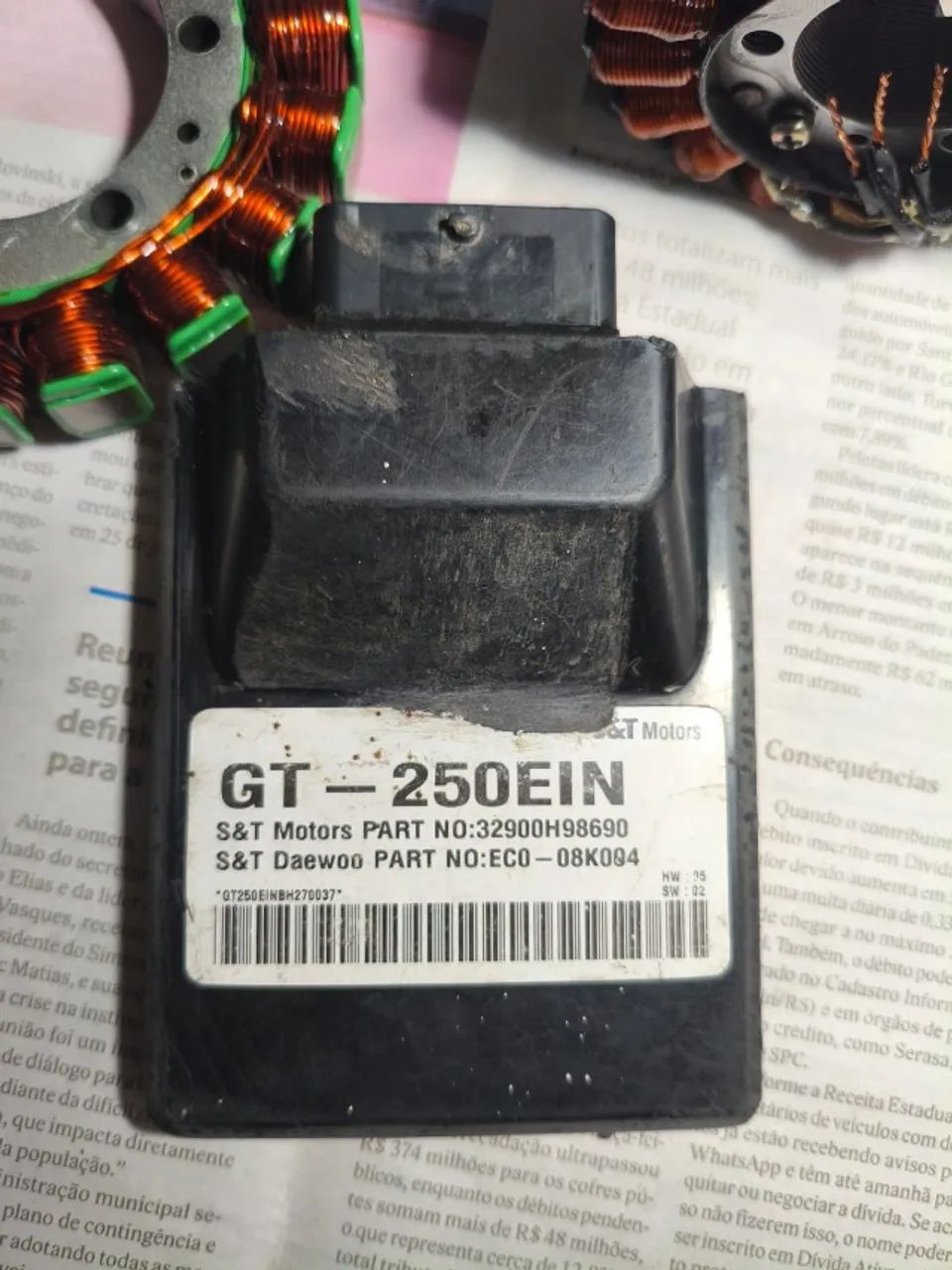 Modulo Injeção Eletrônica Kasinski - Foto 3