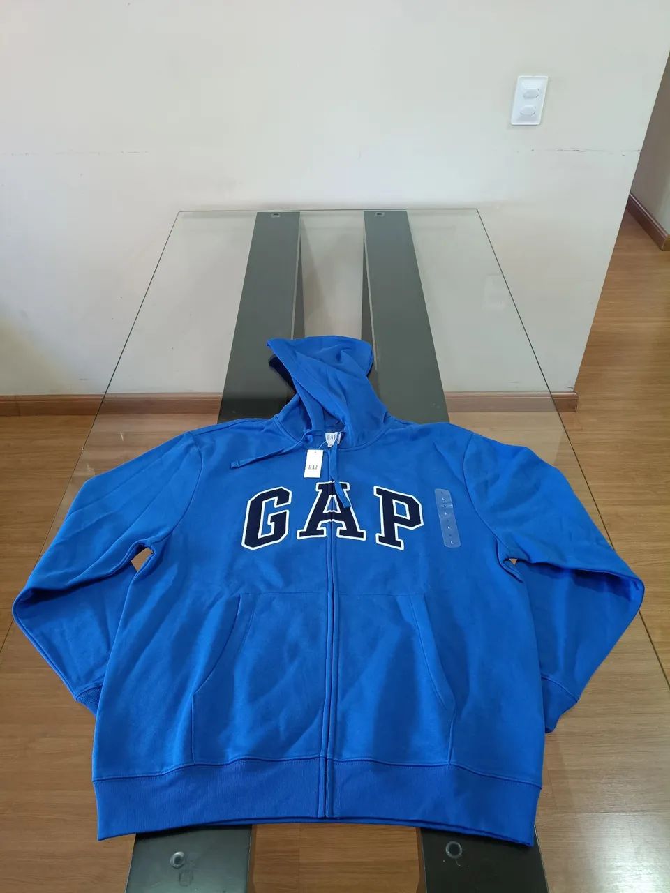 Moleton GAP de zíper com capuz tamanho G 