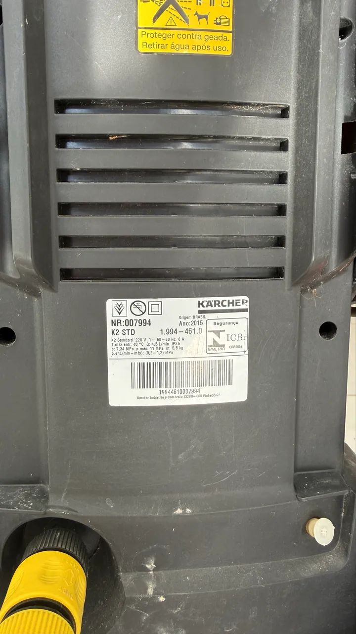 Lavadora de alta pressão karcher K2 - Foto 3