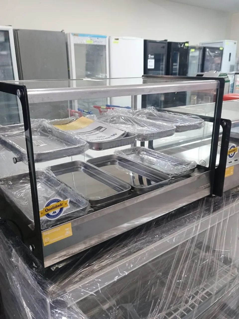 ESTUFA ONIX 8 BANDEJAS DUPLA 220V - NOVO