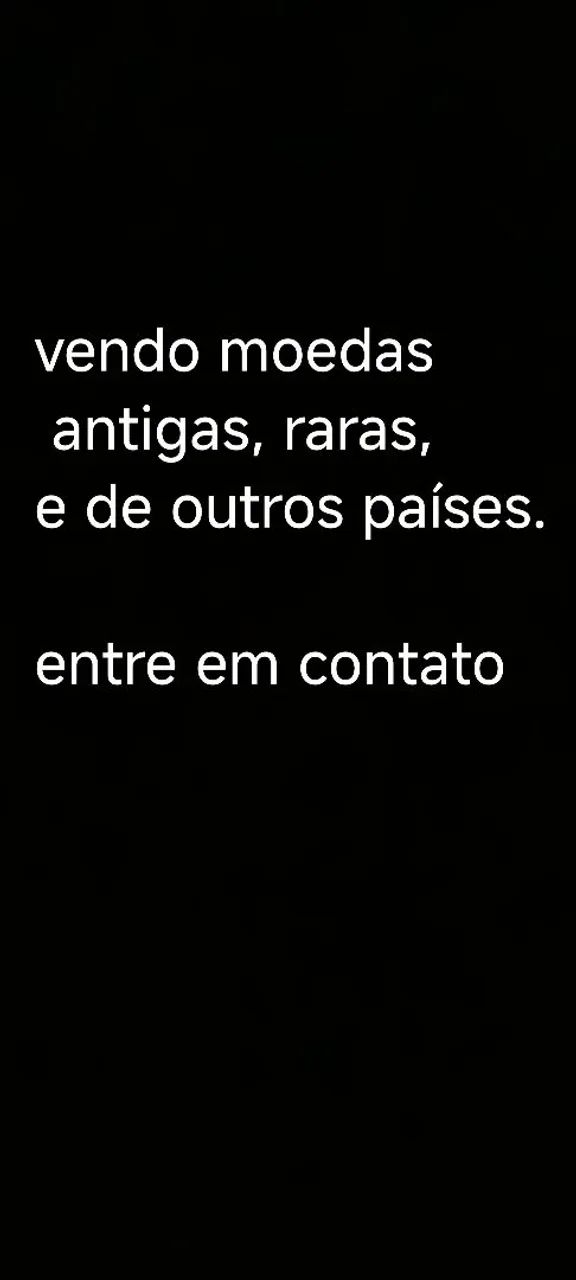 Moedas antigas e raras
