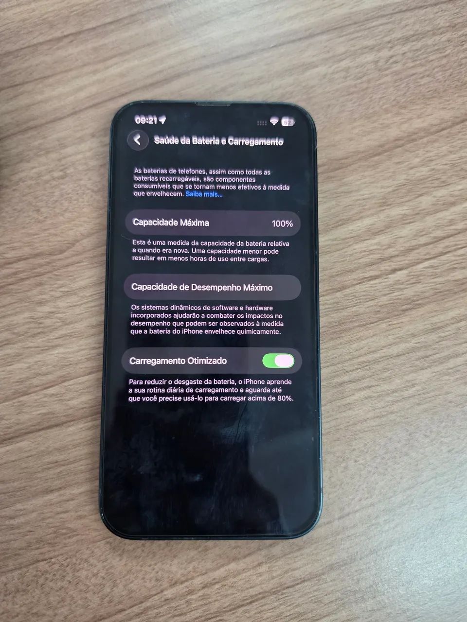Iphone 13 usado - bateria 100% nova