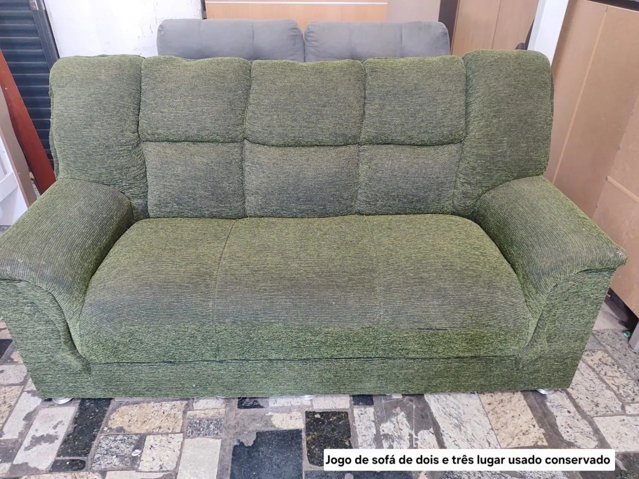 sofá 2 e 3 lugares usado $799,00 A vista - Foto 5