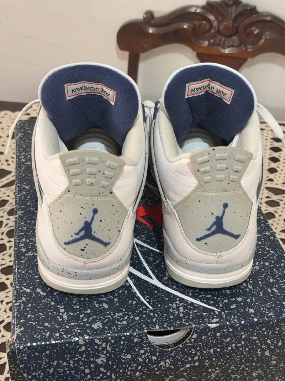 Jordan 4 Midnight Navy - Foto 4