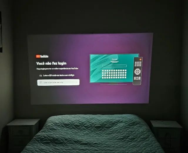 Projetor Lenovo L5 1080P 150 polegadas com ajuste de 4 pontos - Foto 3