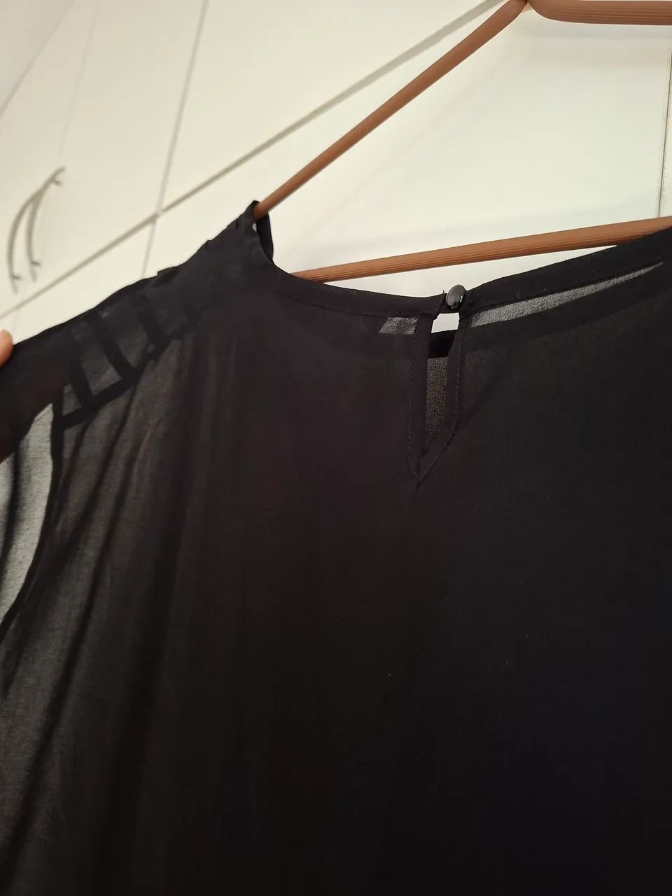 Blusa preta de tule - Forever 21 - Foto 2