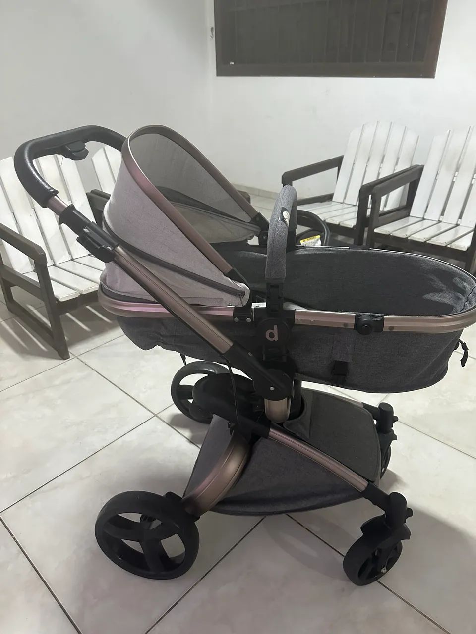 carrinho dzieco 360 vulkan - Foto 4