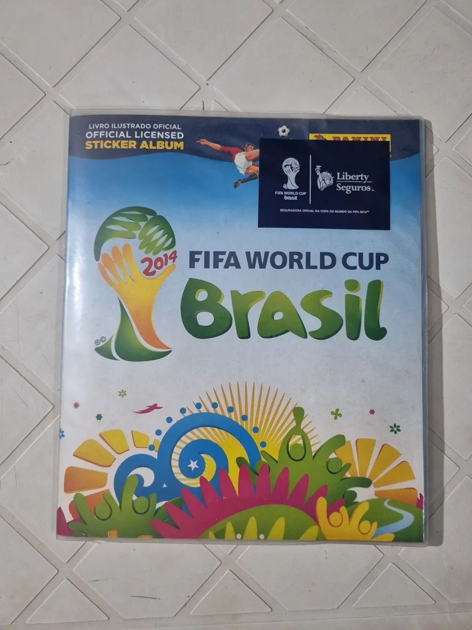 Álbum de Figurinhas da Copa do Mundo 2014.