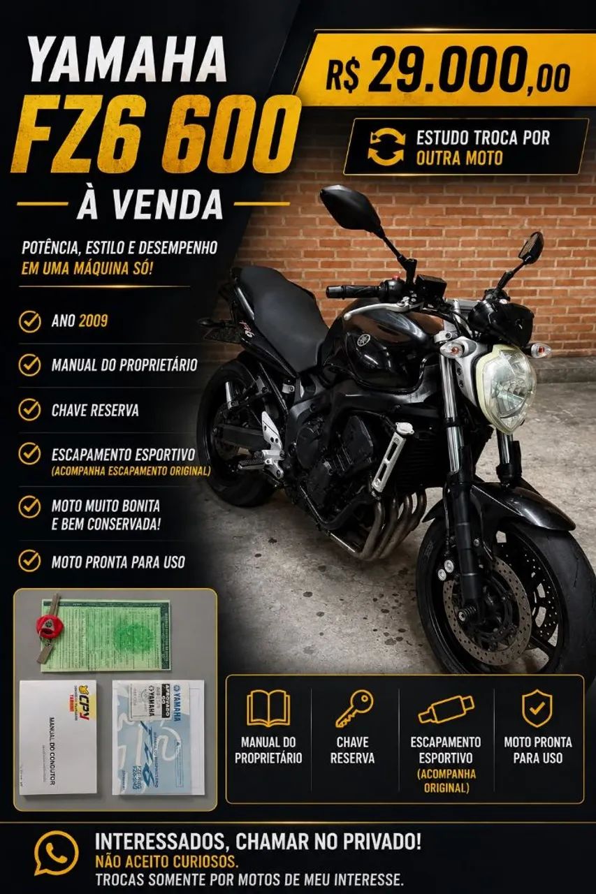 Fz6 600 - Foto 2