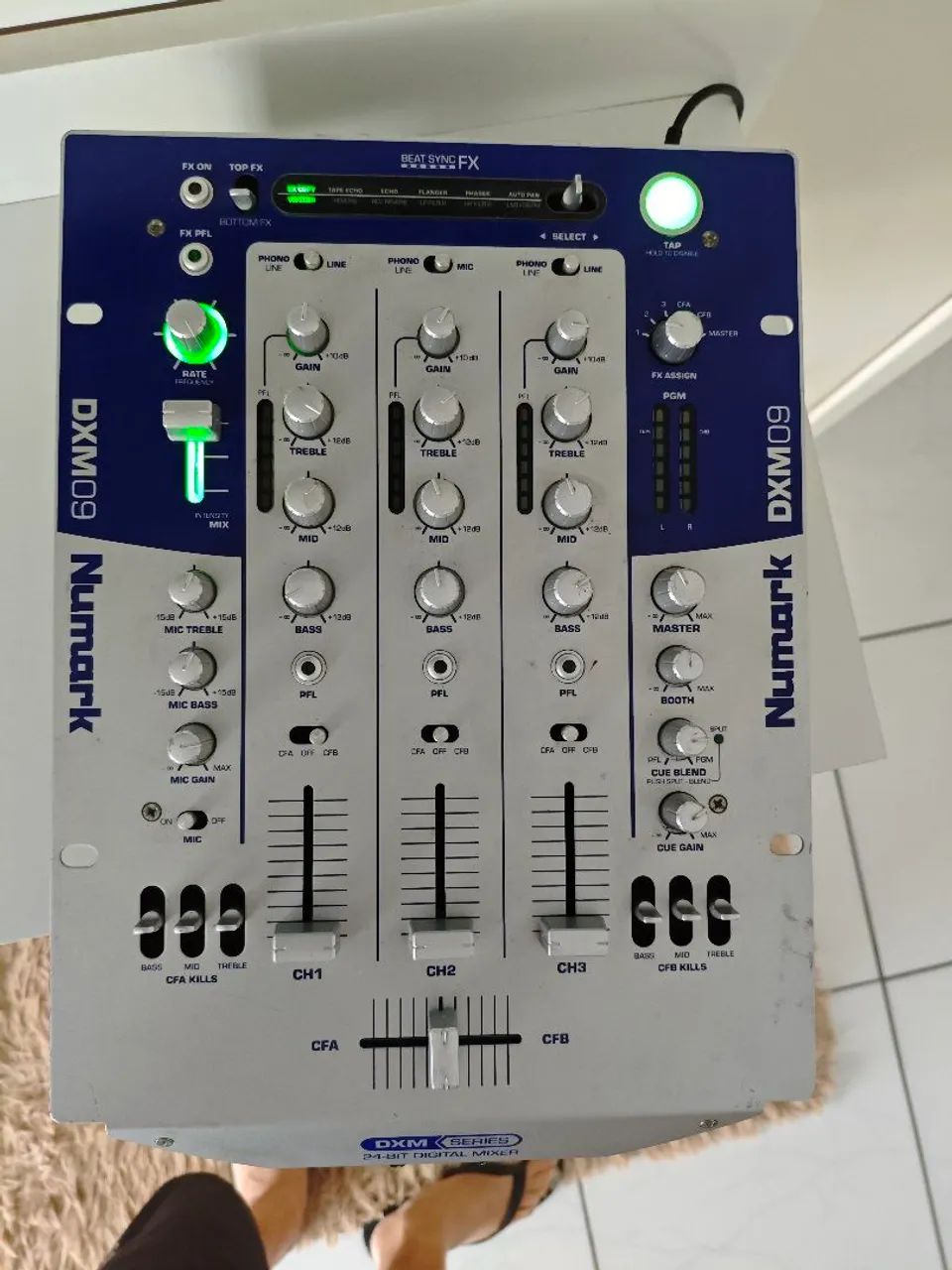 Mixer dj numark dxm9 