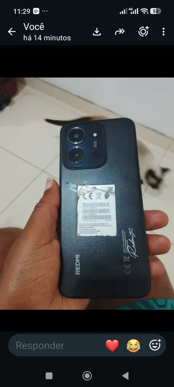 Vendo redmi note 15c trincado 