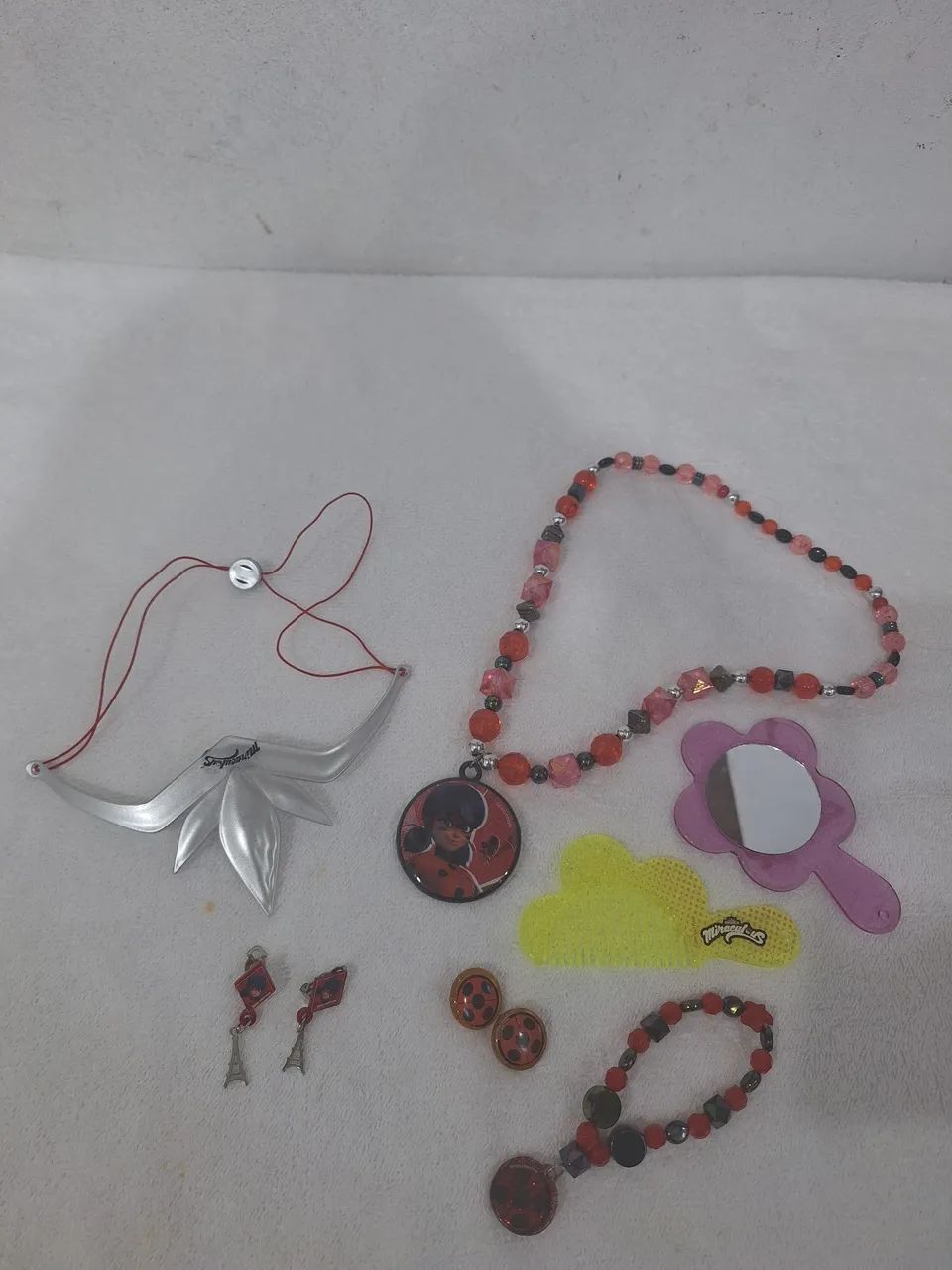 Lote de acessórios de brinquedo Ladybug original